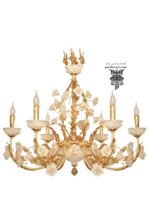 لوستر جدید کلاسیک مدرن خاص شیک مناسب برای آشپزخانه پذیرایی اتاق خواب سفید برنز برنجی قیمت مناسب