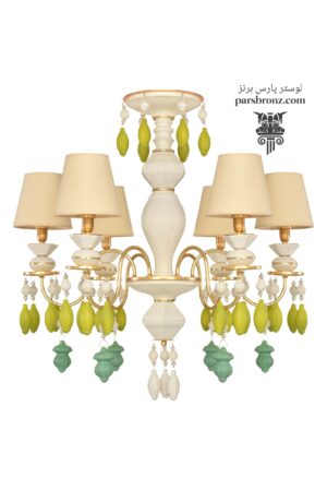 لوستر جدید پذیرایی اتاق خواب آشپزخانه اسپرت سرامیکی برنزی مدرن برنز برنجی برنج قیمت ارزان شیک