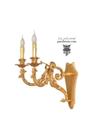 لوستر دیواری دیوارکوب جدید پذیرایی کلاسیک برنز برنجی اتاق خواب فانتزی خرید قیمت چراغ برنزی خرید آنلاین