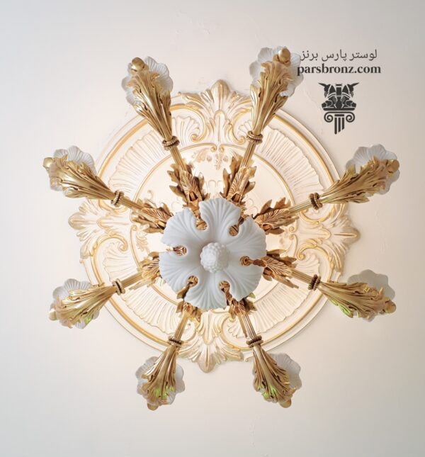 خرید ارزان انواع لوستر جدید کلاسیک مدرن فانتزی پذیرایی اتاق خواب آشپزخانه قیمت مناسب برنز برنجی برنزی