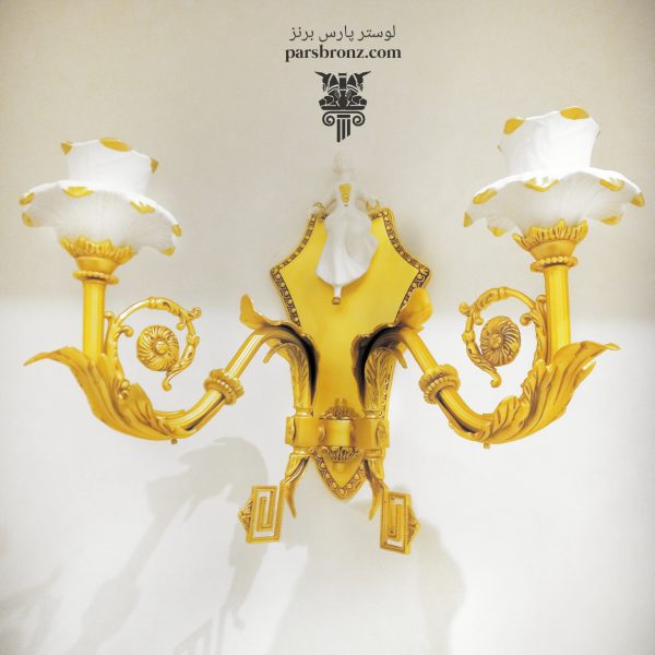 خرید فروش لوستر چراغ دیواری دیوارکوب جدید فانتزی کلاسیک مدرن برنزی برنجی پذیرایی اتاق خواب شیک فانتزی فانتزي 