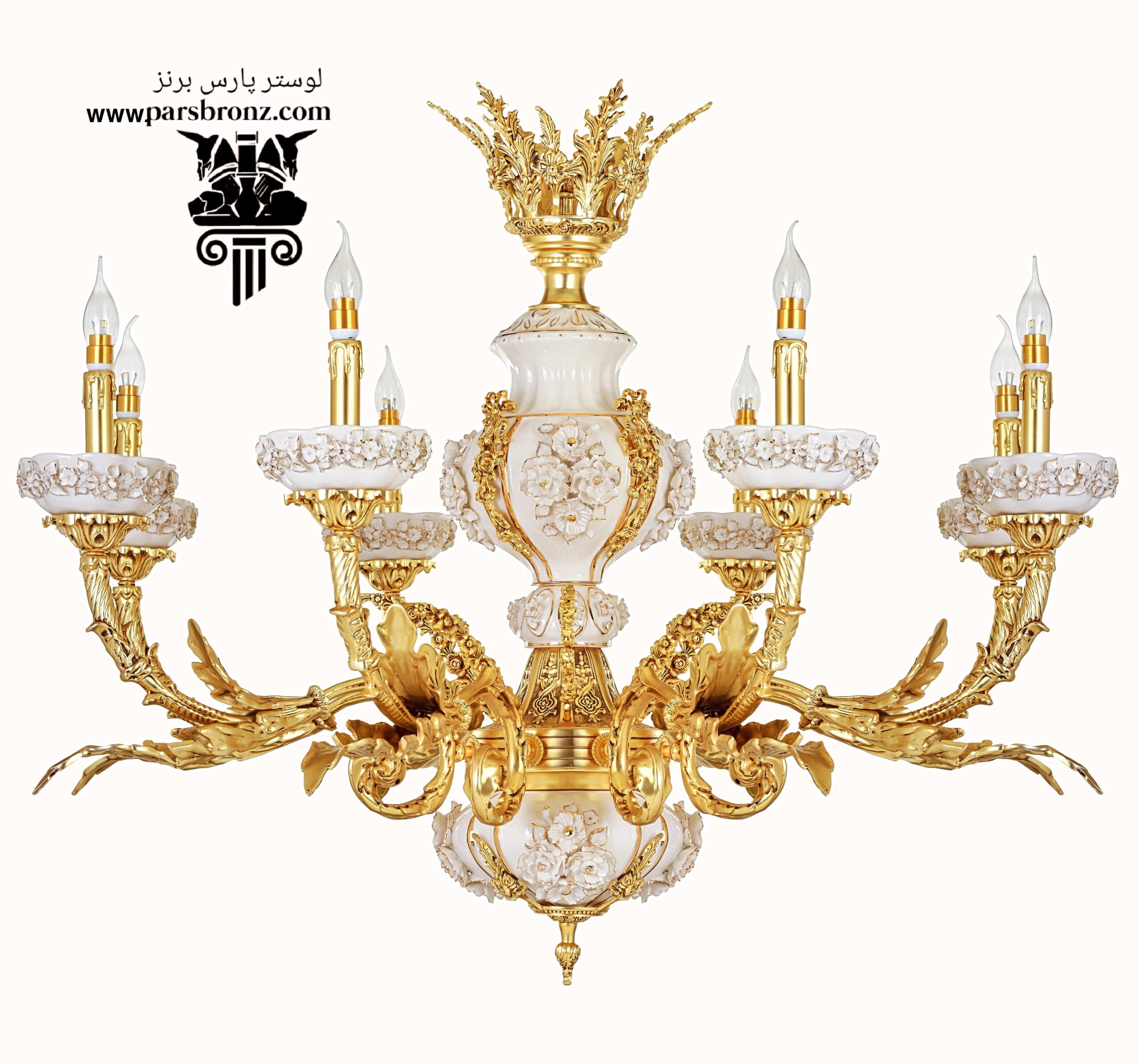 فروش لوستر جدید پذیرایی برای اتاق شیک سبک کلاسیک لوکس کلاسیک برای آشپزخانه بالای جزیره برنز برنجی زیبا در تهران رنسانس